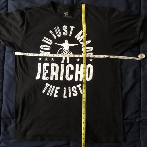 WWE licensed Chris Jericho T-Shirt- Large. “You Just Made the List”. - Picture 6 of 8